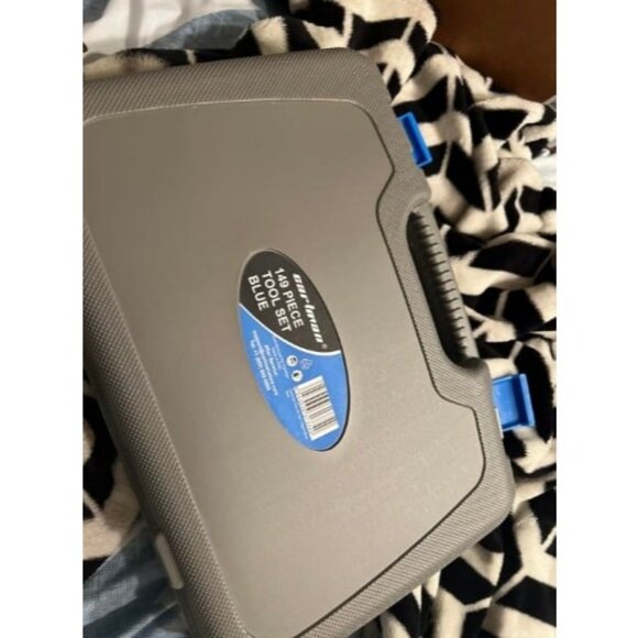 149 Piece Tool Set General Household Hand Tool Kit with Cordless Screwdriver - Picture 2 of 2